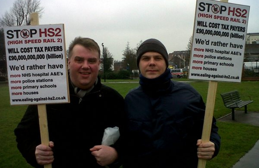 Cllr Jason Stacey and Will Brooks