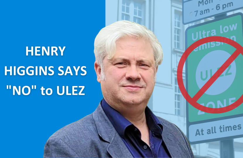 Henry Higgins says "No" to ULEZ